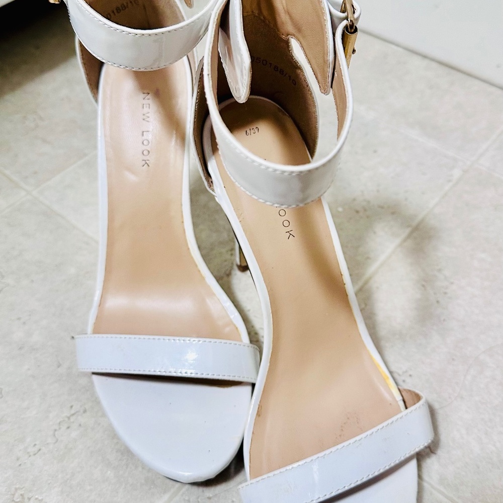 White High Heels